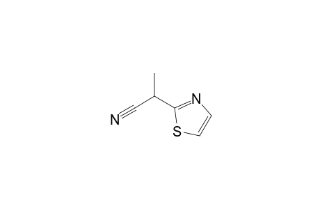 2-(1,3-thiazol-2-yl)propanenitrile