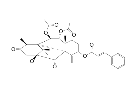 5-CINNAMOYL-9,10-DIACETYLPHOTOTAXICIN-I