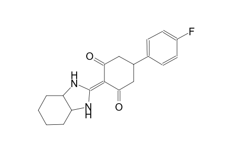 1,3-cyclohexanedione, 5-(4-fluorophenyl)-2-(octahydro-2H-benzimidazol-2-ylidene)-
