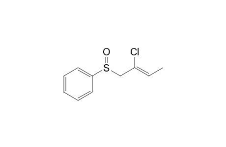 [(Z)-2-chloranylbut-2-enyl]sulfinylbenzene