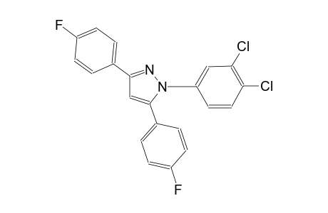 1-(3,4-dichlorophenyl)-3,5-bis(4-fluorophenyl)-1H-pyrazole