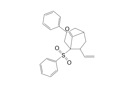3-Phenyl-1-phenylsulfonyl-7-vinylbicyclo[3.2.1]octan-8-one