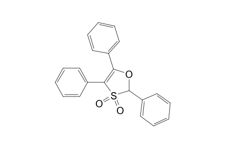 1,3-Oxathiole, 2,4,5-triphenyl-, 3,3-dioxide