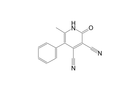 2-keto-6-methyl-5-phenyl-1H-pyridine-3,4-dicarbonitrile