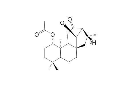 ENT-1-BETA-ACETOXY-16-ALPHA-DEUTERO-14-ALPHA-HYDROXYKAURAN-12-ONE