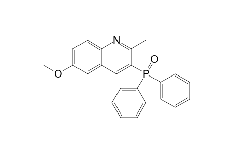(6-Methoxy-2-methylquinolin-3-yl)diphenylphosphane oxide