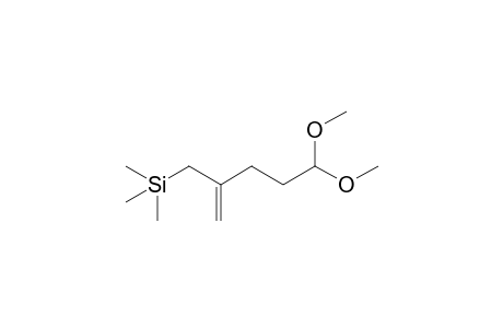 (5,5-dimethoxy-2-methylene-pentyl)-trimethyl-silane