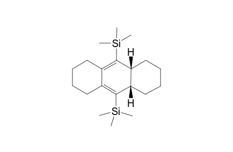 (4aS,9aR)-9,10-Bis-trimethylsilanyl-1,2,3,4,4a,5,6,7,8,9a-decahydro-anthracene