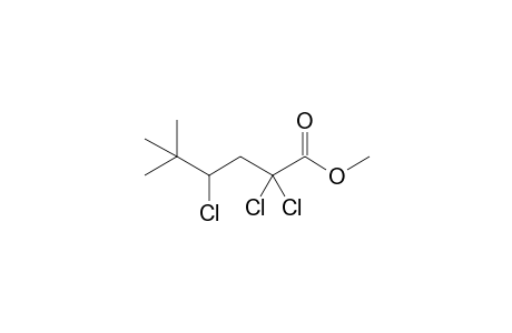 Methyl 2,2,4-trichloro-5,5-dimethylhexanoate