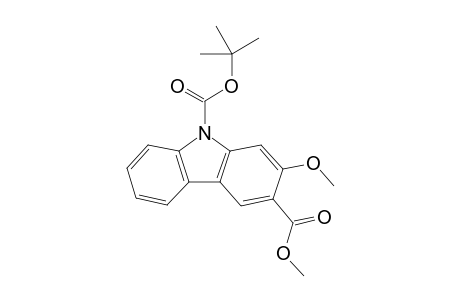 9-tert-butyl 3-methyl 2-methoxycarbazole-3,9-dicarboxylate