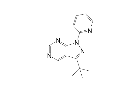 3-Tert-Butyl-1-(pyridin-2-yl)-1H-pyrazolo[3,4-d]pyrimidine