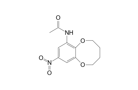 N-(9-nitro-2,3,4,5-tetrahydro-1,6-benzodioxocin-7-yl)acetamide