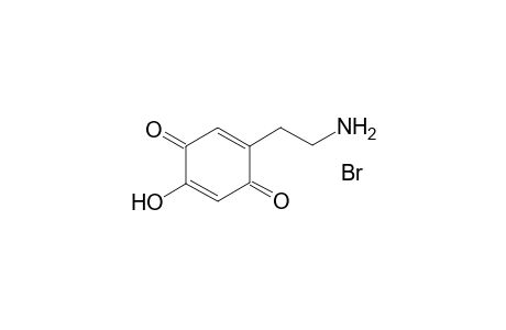 2-(2-aminoethyl)-5-hydroxy-p-benzoquinone-hydrobromide