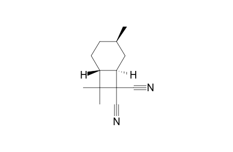 (1R,4R,6R)-4,8,8-trimethylbicyclo[4.2.0]octane-7,7-dicarbonitrile