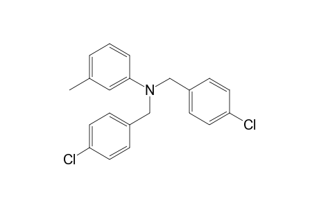 N,N-Bis(4-chlorobenzyl)-3-methylaniline