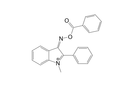 1-Methyl-2-phenyl-3-benzoyloxyaminium-3H-indole