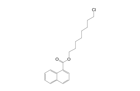 1-Naphthoic acid, 8-chlorooctyl ester