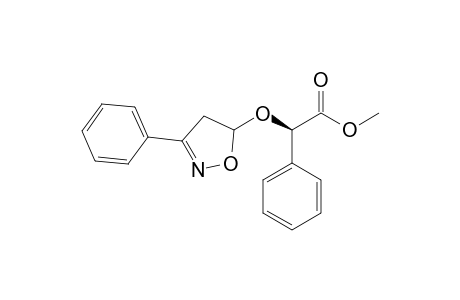 (2R)-2-phenyl-2-[(3-phenyl-2-isoxazolin-5-yl)oxy]acetic acid methyl ester