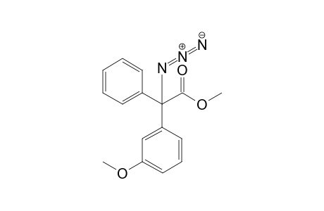Methyl 2-azido-2-(3-methoxyphenyl)-2-phenyl-acetate