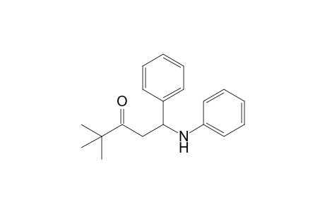1-Anilino-4,4-dimethyl-1-phenyl-3-pentanone