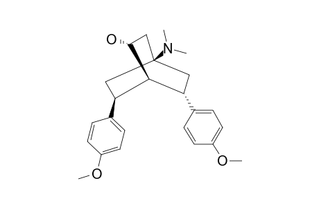 (2-SR,6-RS,7-RS)-(+/-)-4-DIMETHYLAMINO-6,7-BIS-(4-METHOXYPHENYL)-BICYCLO-[2.2.2]-OCTAN-2-OL