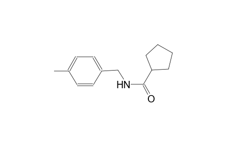 N-(4-methylbenzyl)cyclopentanecarboxamide