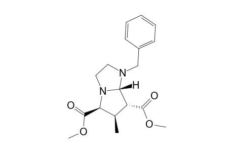 1-Benzyl-5,7-bis(methoxycarbonyl)-6-methylhexahydro-1H-pyrrolo[1,2-a]imidazole