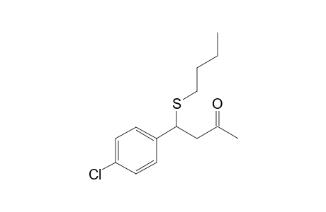 4-Butylsulfanyl-4-(4-chlorophenyl)-butan-2-one