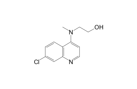 2-[(7-chloro-4-quinolyl)methylamino]ethanol