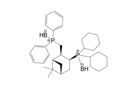 (1S,2S,3S,5R)-Dicyclohexyl(2-[(diphenylphosphino)methyl]-6,6-dimethylbicyclo[3.1.1]hept-3-ylphosphine borane complex
