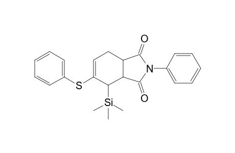 endo-N-Phenyl-4-phenylthio-3-trimethylsilyl-1,2,3,6-tetrahydrophthalimide