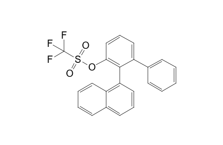 (2-naphthalen-1-yl-3-phenyl-phenyl) tris(fluoranyl)methanesulfonate