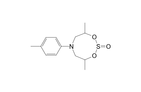 4,8-Dimethyl-6-(4-methylphenyl)-1,3,2,6-dioxathiazocane 2-oxide
