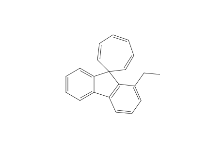 1-Ethyl-9-spiro[(cyclohepta-1',3',5'-triene)-fluorene]