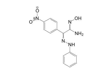 N-Hydroxy-2-(4-nitrophenyl)-2-(phenylhydrazono)-acetamidine
