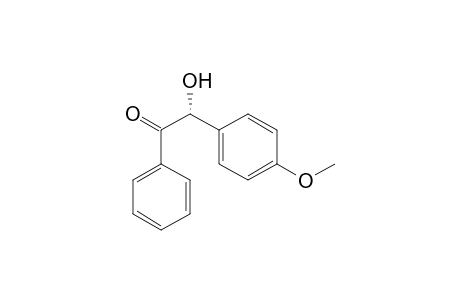 Ethanone, 2-hydroxy-2-(4-methoxyphenyl)-1-phenyl-, (R)-