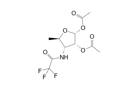 1,2-Di-O-acetyl-3,5-didesoxy-3-trifluoroacetamido-alpha-D-ribofuranose