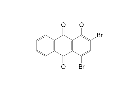 2,4-dibromo-1-hydroxy-9,10-anthraquinone