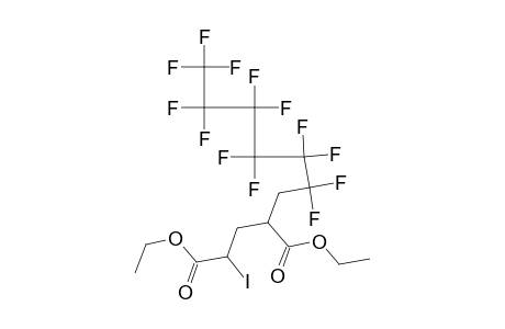 2-iodo-4-(2,2,3,3,4,4,5,5,6,6,7,7,7-tridecafluoroheptyl)glutaric acid diethyl ester