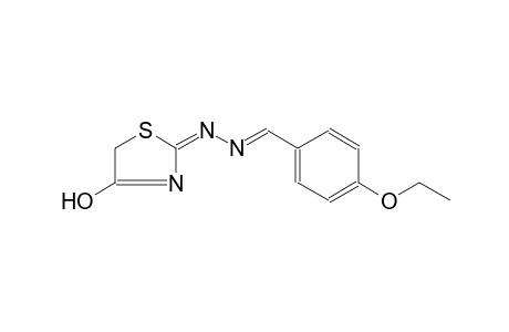 4-ethoxybenzaldehyde ((2E)-4-hydroxy-1,3-thiazol-2(5H)-ylidene)hydrazone