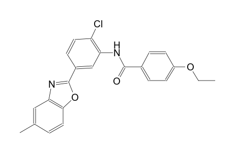 benzamide, N-[2-chloro-5-(5-methyl-2-benzoxazolyl)phenyl]-4-ethoxy-