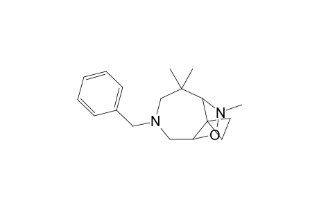 5',5',7'-Trimethyl-3'-(phenylmethyl)spiro[cyclopropane-1,9'-[8]oxa[3,7]diazabicyclo[4.2.1]nonane]