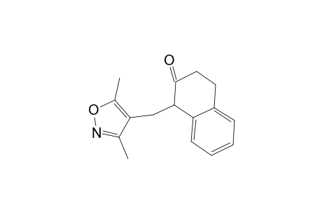 2(1H)-Naphthalenone, 1-[(3,5-dimethyl-4-isoxazolyl)methyl]-3,4-dihydro-