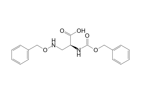(2S)-3-(benzoxyamino)-2-(benzyloxycarbonylamino)propionic acid