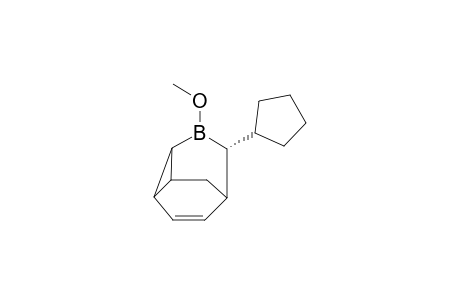 8-Methoxy-9-cyclopentyl-8-boratricyclo[4.1.2(4,7).0(1,6)]non-2-ene