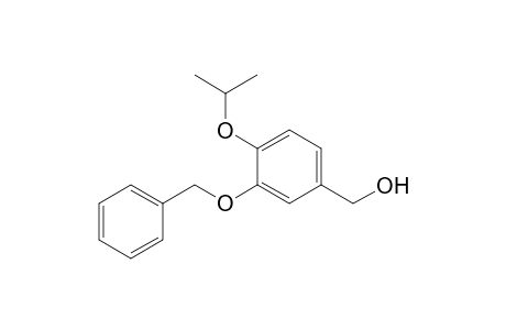 Benzenemethanol, 4-(1-methylethoxy)-3-(phenylmethoxy)-