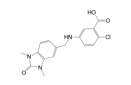 benzoic acid, 2-chloro-5-[[(2,3-dihydro-1,3-dimethyl-2-oxo-1H-benzimidazol-5-yl)methyl]amino]-