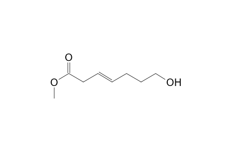 (E)-7-hydroxy-3-heptenoic acid methyl ester
