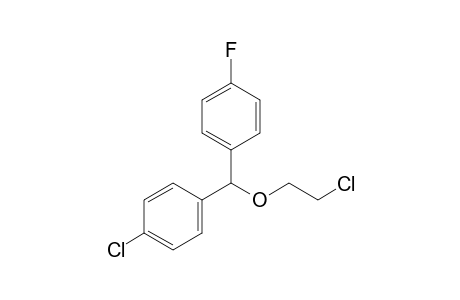 2-chloroethyl(p-chlorophenyl)(p-fluorophenyl)methyl ether