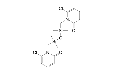 1,1,3,3-TETRAMETHYL-1,3-BIS-(6-CHLORO-2-OXO-1,2-DIHYDRO-1-PYRIDYLMETHYL)-DISILOXANE